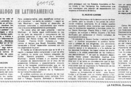 Puente de diálogo en latinoamérica.