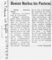 Buenas noches los pastores