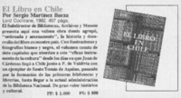 El libro en Chile.