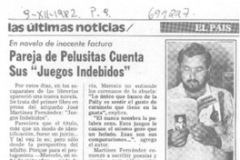 Pareja de pelusitas cuenta sus "juegos indebidos".