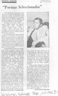 Poemas seleccionados