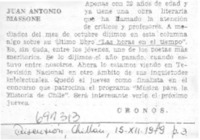 Juan Antonio Massone