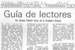 Guía de lectores