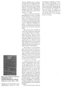 Orígenes del darwinismo en Chile