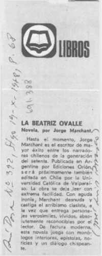La Beatriz Ovalle
