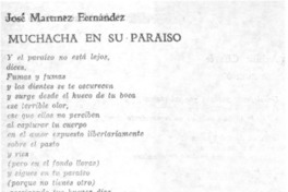 José Martínez Fernández.