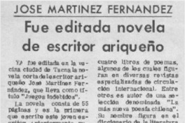 Fue editada novela de escritor ariqueño.