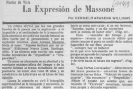 La expresión de Massone
