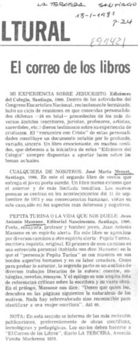 El correo de los libros.