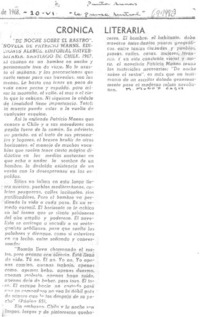 De noche sobre el rastro