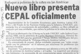 Nuevo libro presenta CEPAL oficialmente.