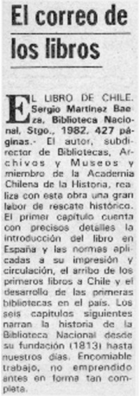 El correo de los libros.