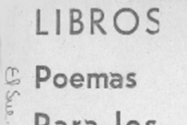 Poemas para los pequeños.