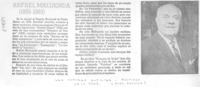 Rafael Maluenda.