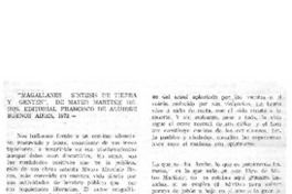 Magallanes, síntesis de tierra y gentes