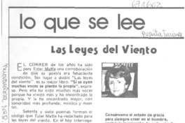 Las leyes del viento