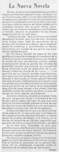 La nueva novela