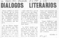 Diálogos literarios