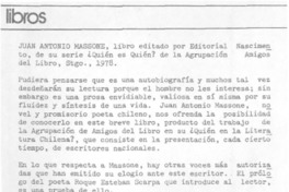 Juan Antonio Massone