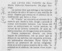 Las Leyes del viento.