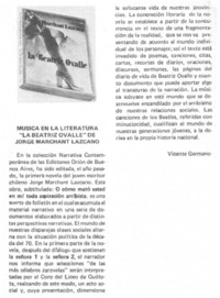 Música en la literatura