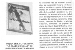 Música en la literatura