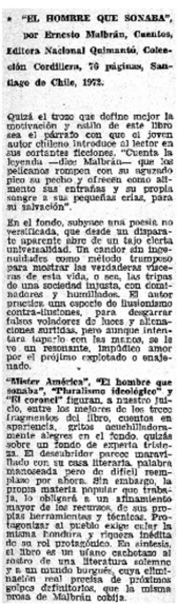 El hombre que sonaba".