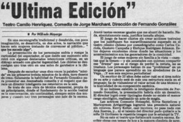 Ultima edición"