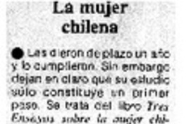 La mujer chilena.