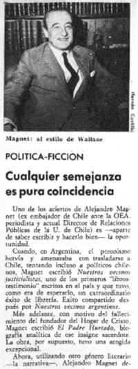 Cualquier semejanza es pura coincidencia.