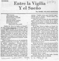 Entre la vigilia y el sueño