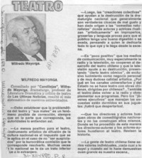 Teatro : [Entrevista]