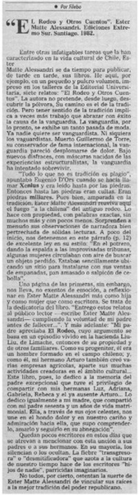 El rodeo y otros cuentos