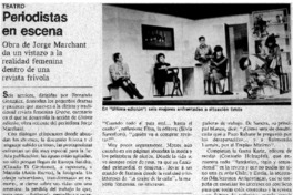 Periodistas en escena