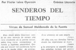 Senderos del tiempo
