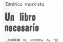 Un libro necesario