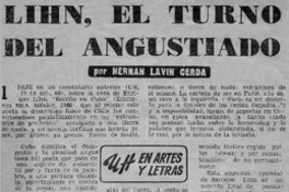 Lihn, el turno del angustiado
