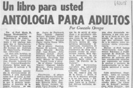 Antología para adultos