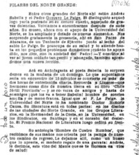 Pilares del norte grande