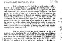 Pilares del norte grande