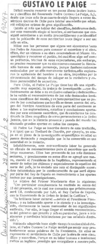Gustavo Le Paige.