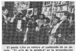 Nuevo libro presentó el poeta Lihn en Viña.