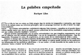La palabra empeñada