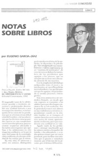 Notas sobre libros