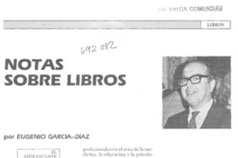 Notas sobre libros