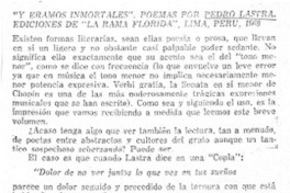 Y éramos inmortales