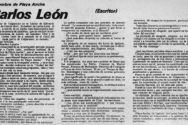 Carlos León.