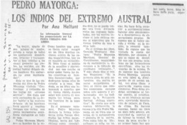 Pedro Mayorga: Los indios del extremo austral
