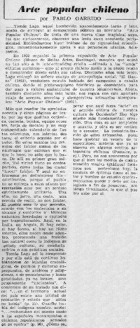 Arte popular chileno
