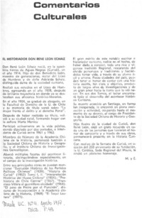 El historiador don René León Echaiz